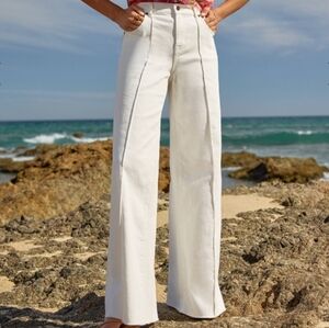 Johnny Was The Braided Wide Leg Jean